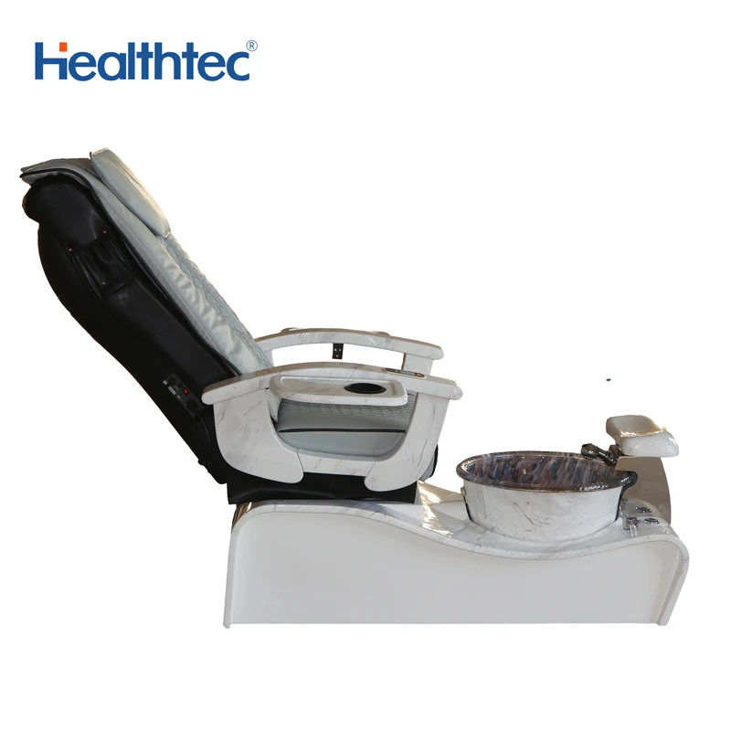 Wholesale nail art equipment, electric lounge chairs can be customized with high-end colorful crystal pots  pedicure chair