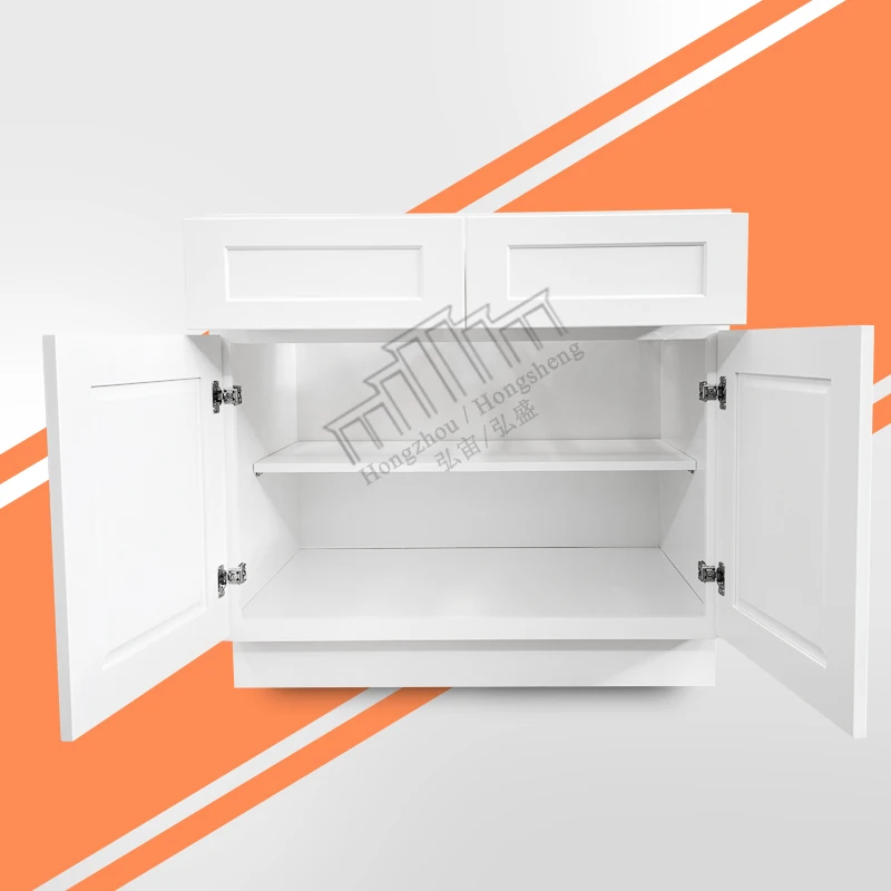 Ready To Ship American Warehouse B33-B36 In Stock RTA Kitchen Cabinets Free Shipping Affordable Solid Wood Cabinets For Remodel
