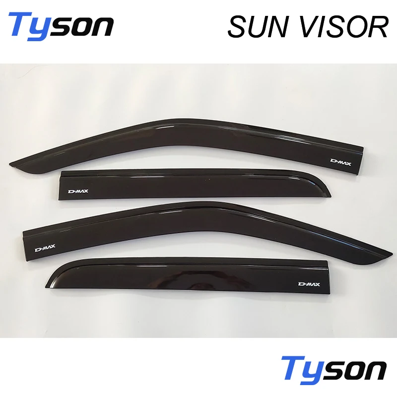 Фабрика высокое качество шин для грузовых автомобилей аксессуары 4x4 грузовик пикап дождь солнцезащитный козырек окон для D-MAX