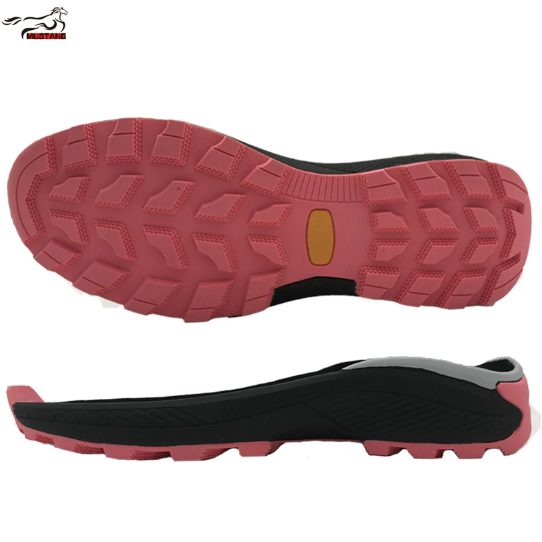 Mustang Latest Design High Quality Sole Manufacturer Direct Sales Customized Comfort Sports Anti-slip Rubber Sole For Pakistan