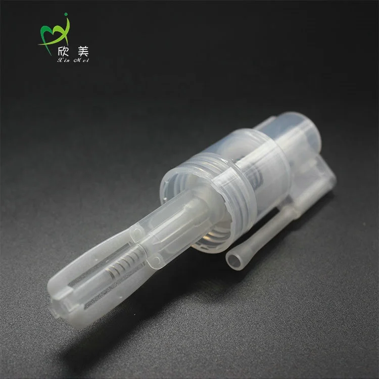 In stock 14ml/18ml/25ml/35ml/50ml/60ml PET food grade plastic powder spray pump bottle with locking nozzle
