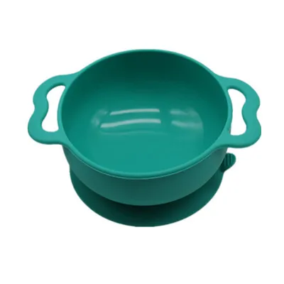 2021 New Design Wholesale Food Grade Feeding Baby Suction Bowl Silicone Bowl