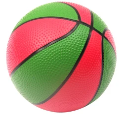 Customized  PVC 4 6 9 INCH Mini Colorful Inflatable Basketball Entertainment Play Game Basketball for Kids
