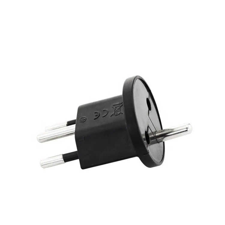 Cheap electrical portable AC 16A 250V France to Swiss mini plug adapter