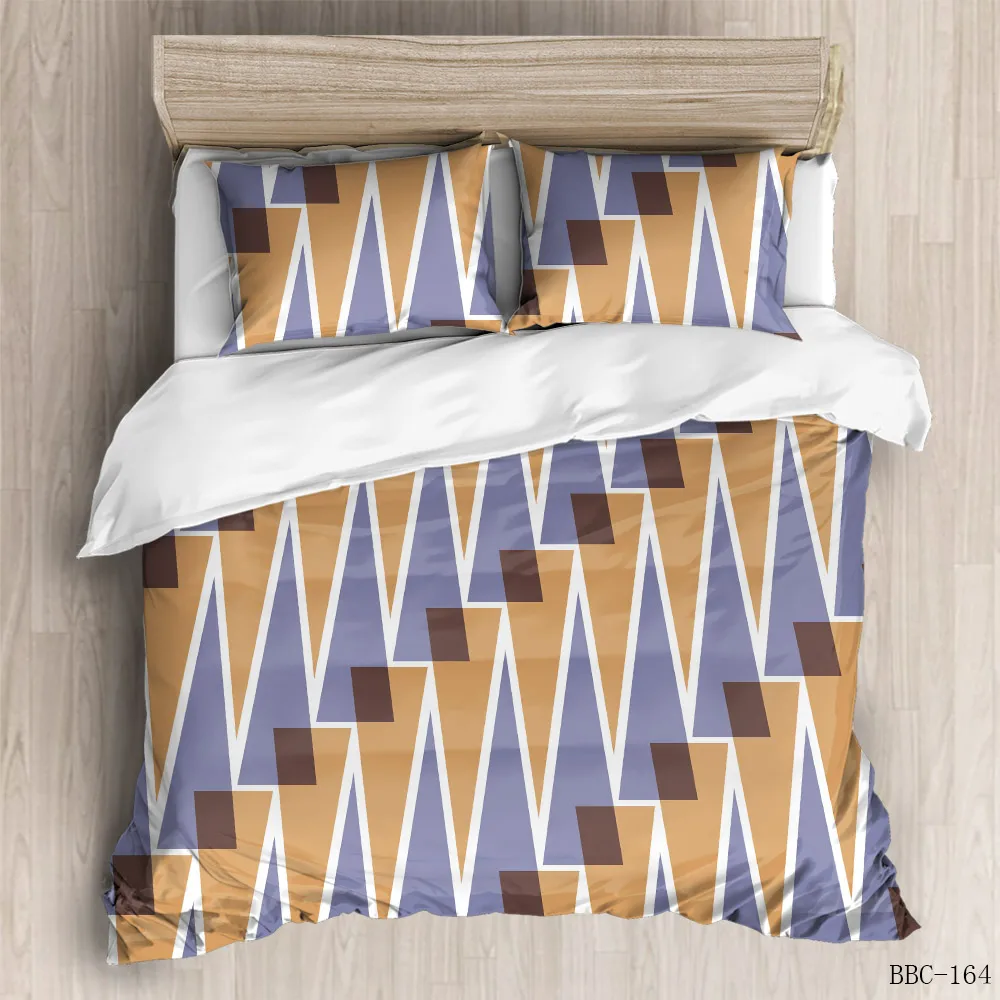  Aoyatex High Quality 3D Print Duvet cover set 3 PCS for