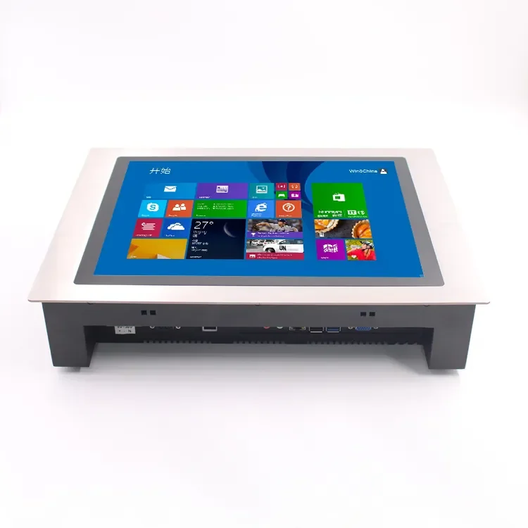 Embdded IP65 10.1 11.6 12 15 19 21.5Inch Capacitive TouchScreen Computer marine Industrial LINUX android All In One Panel PC