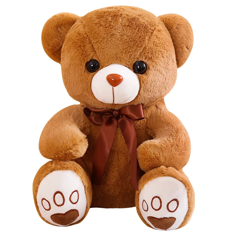 Teddy Bear Plush Toy Doll Children Unisex Valentines Teddy Bears Wholesale Teddy Bear Big Size Accept Custom Designs PP Cotton