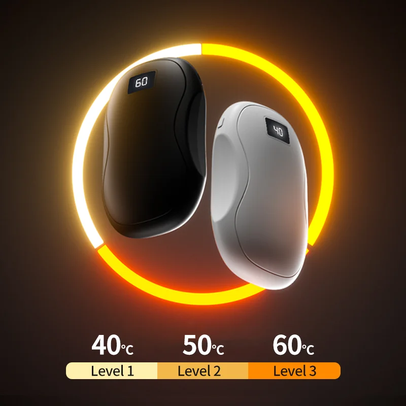 Customize Hand Warmer mini Reusable Power Bank Electric Portable Heater Gift Mobile USB Rechargeable Hand Warmer