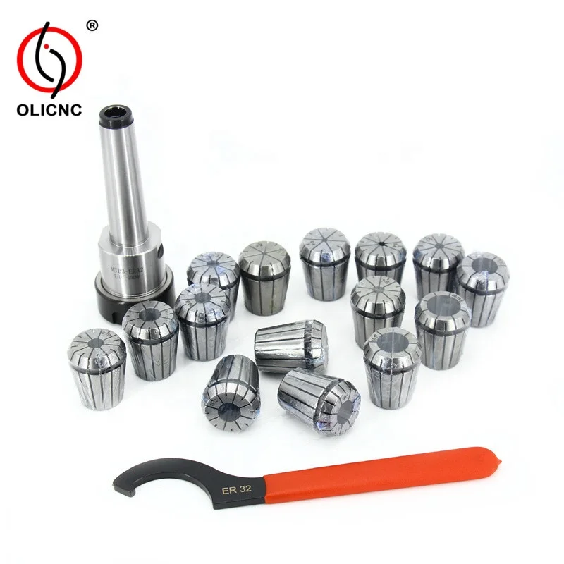 Станки для MT3-ER32-15pcs цанговый патрон комплекты MT-ER цанговый держатели для станка с ЧПУ