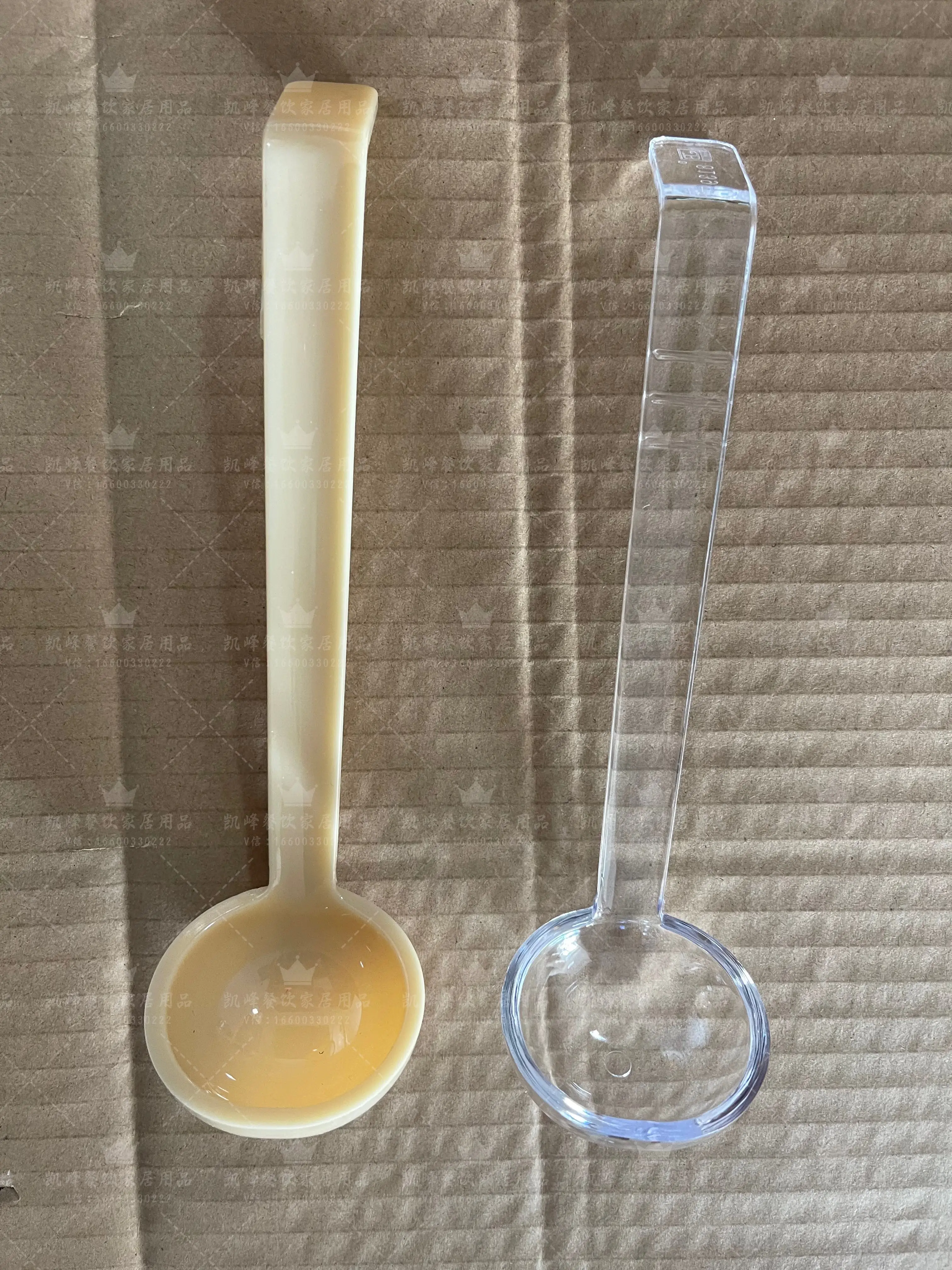 Satay ladles and 7 - gram ladles for fast - food restaurants can be customized in size.