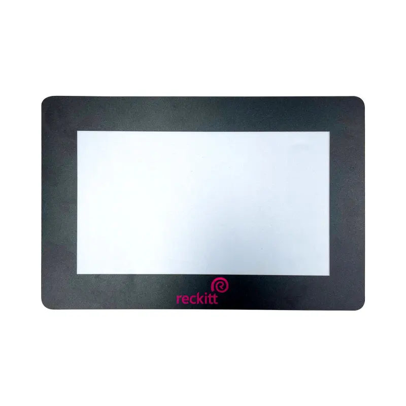 Custom Non Slip Fabric Counter Mat PVC Innovative Advertising Counter Mats