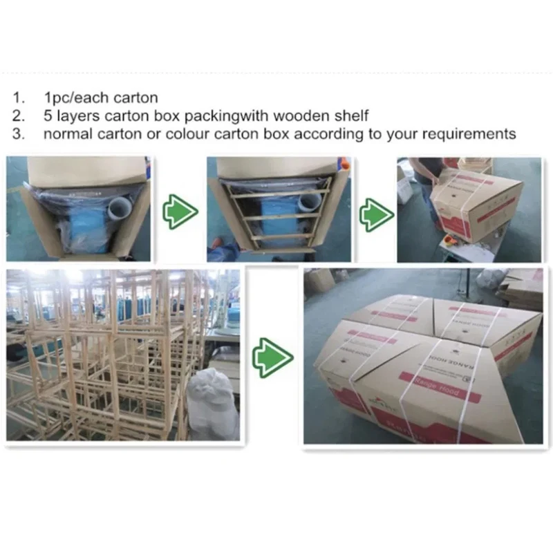 Huachu factory offer wall mounted nexstyle glass kitchen blower copper range hoods