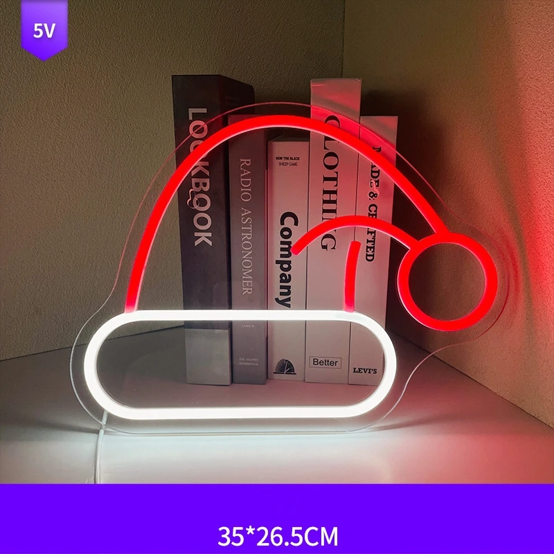 Christmas decoration supplies gifts Christmas tree socks Merry Christmas neon sign for X mas ornament