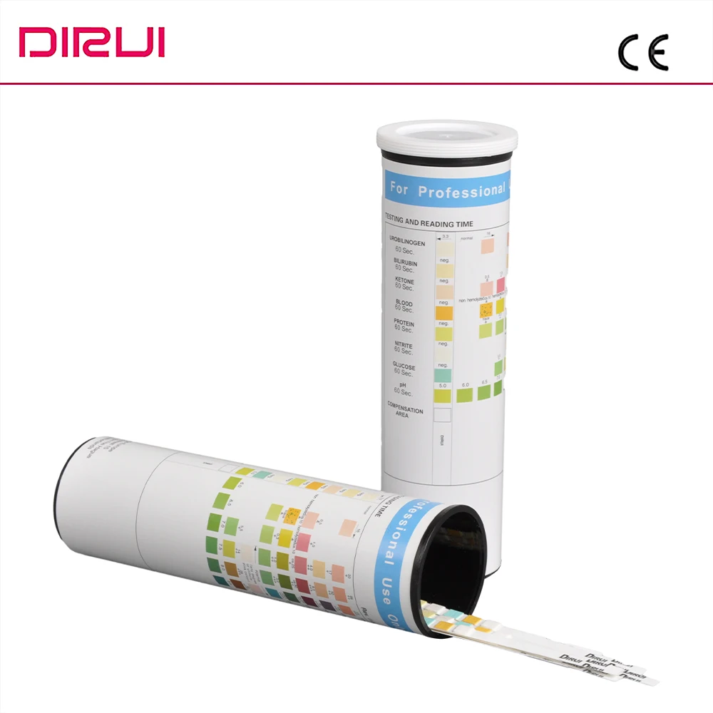 Easy To Operate 8 Pameters Urine Test Strips Urinalysis Medical Urine Test Strips Rapid Test Kits