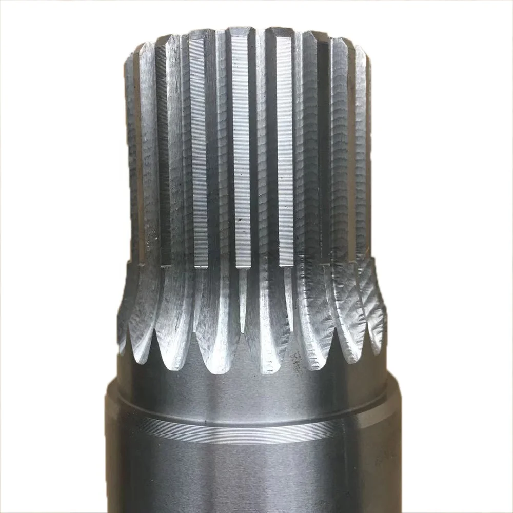 
High precision spline shaft customized motor shaft with certificate 