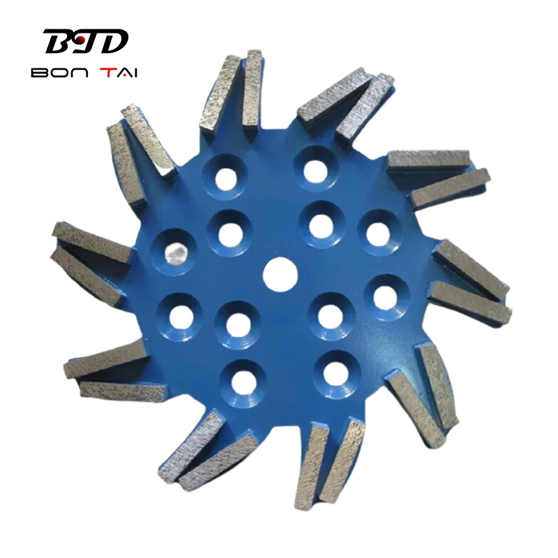 Blastrac Grinder 250mm Diamond Floor Grinding Disc Plate for concrete