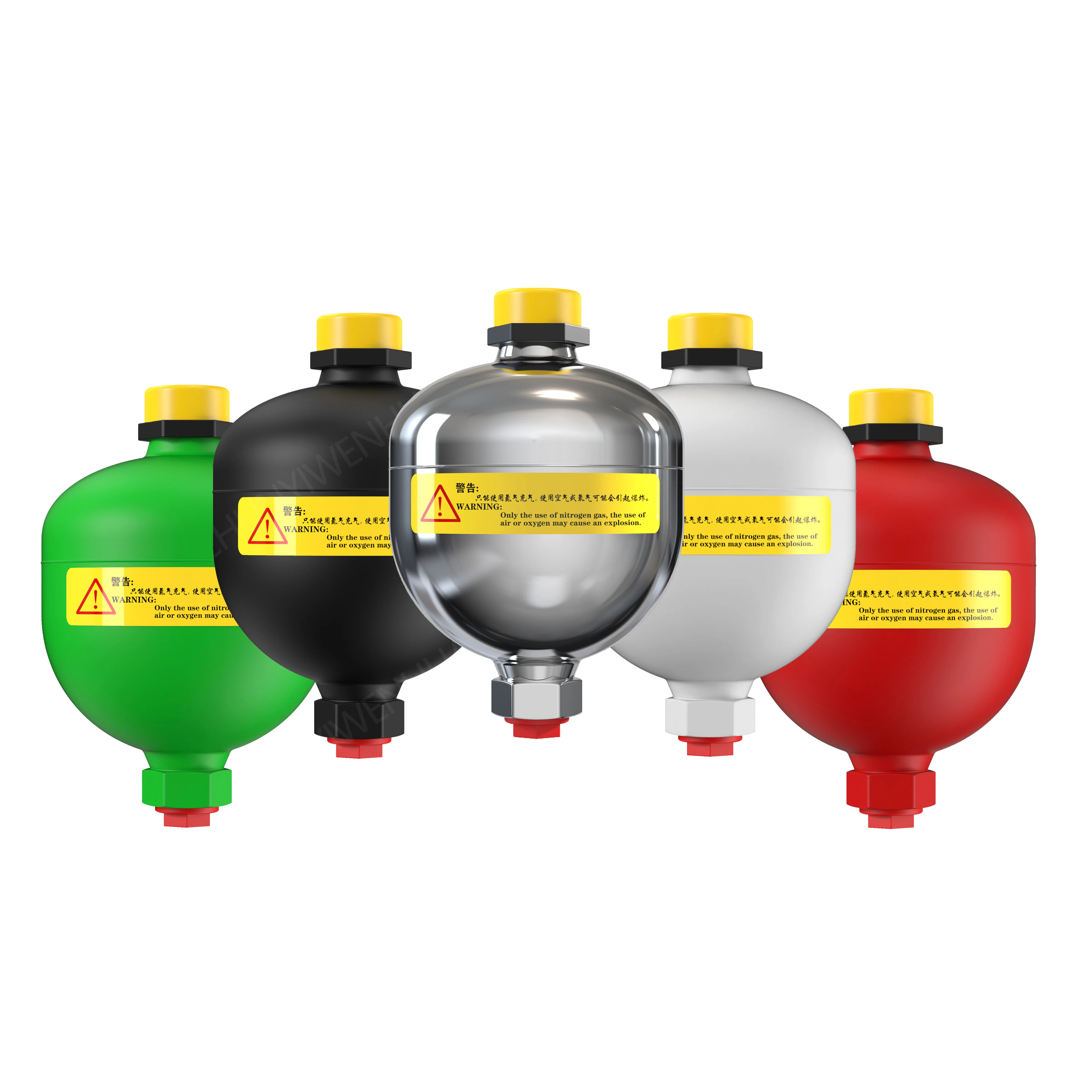 piston accumulator Factory Direct Sale Milehertz 33Mpa 1.4L Diaphragm Type Hydraulic Accumulator