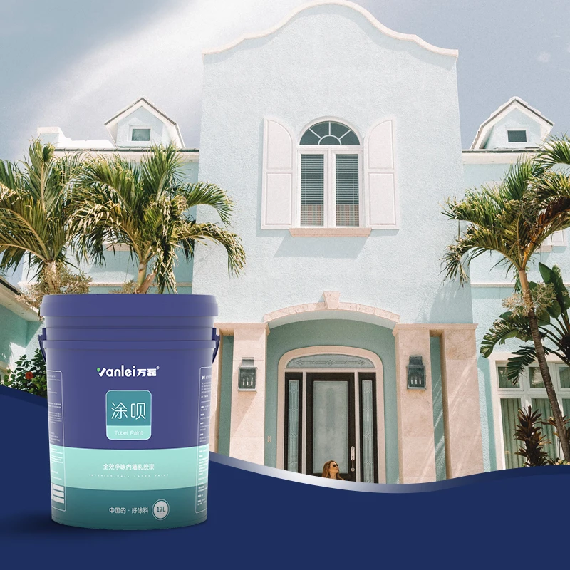 Wanlei Discount Ecological Acrylic Exterior House Paint Colors