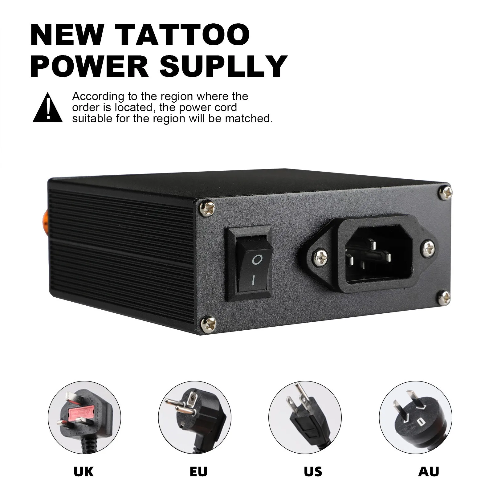 Tattoo Machine Kit Professional 4 Coil Tattoo Machines Full Set Kit Suitcase Tattoo Machine Set