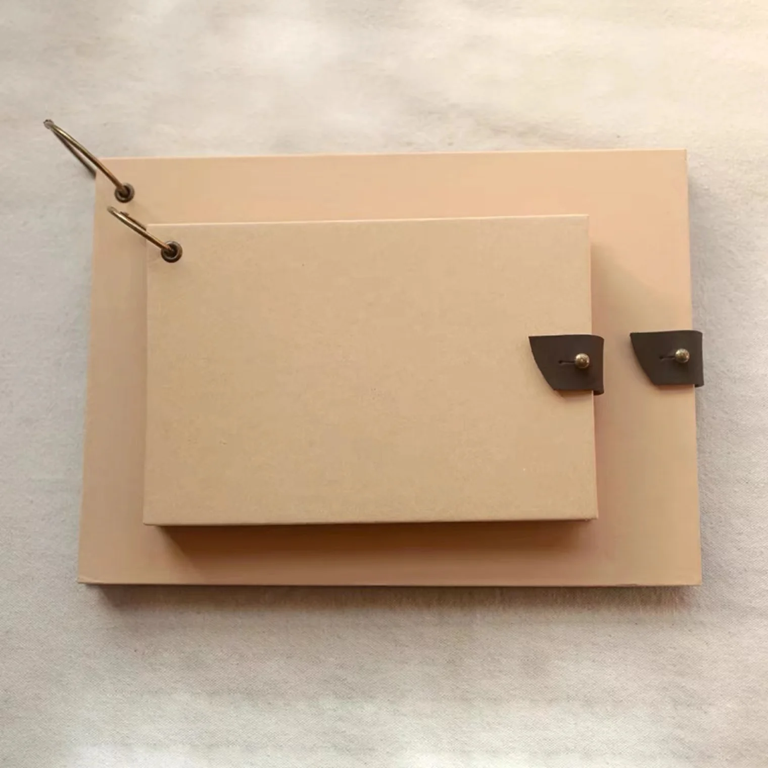 Sprial Photo Book Baby Album DIY Scrapbook Wedding Kraft Scrap Book Photo Albums Hardcover For Spiral Notebook Paper