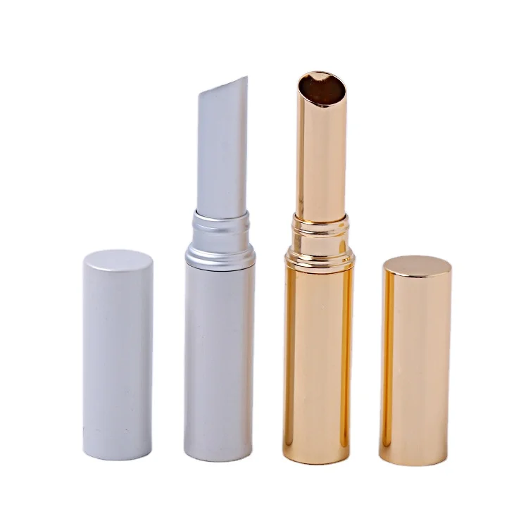 Best-selling spray color lipstick tube gold lip glaze tube high-end lipstick tube 1.5g Customizable carton and logo