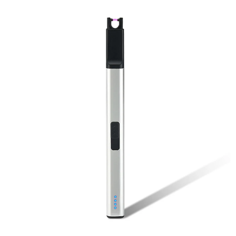 Charcoal Lighting Long USB Rechargeable Plasma Arc Lighter for Kitchen