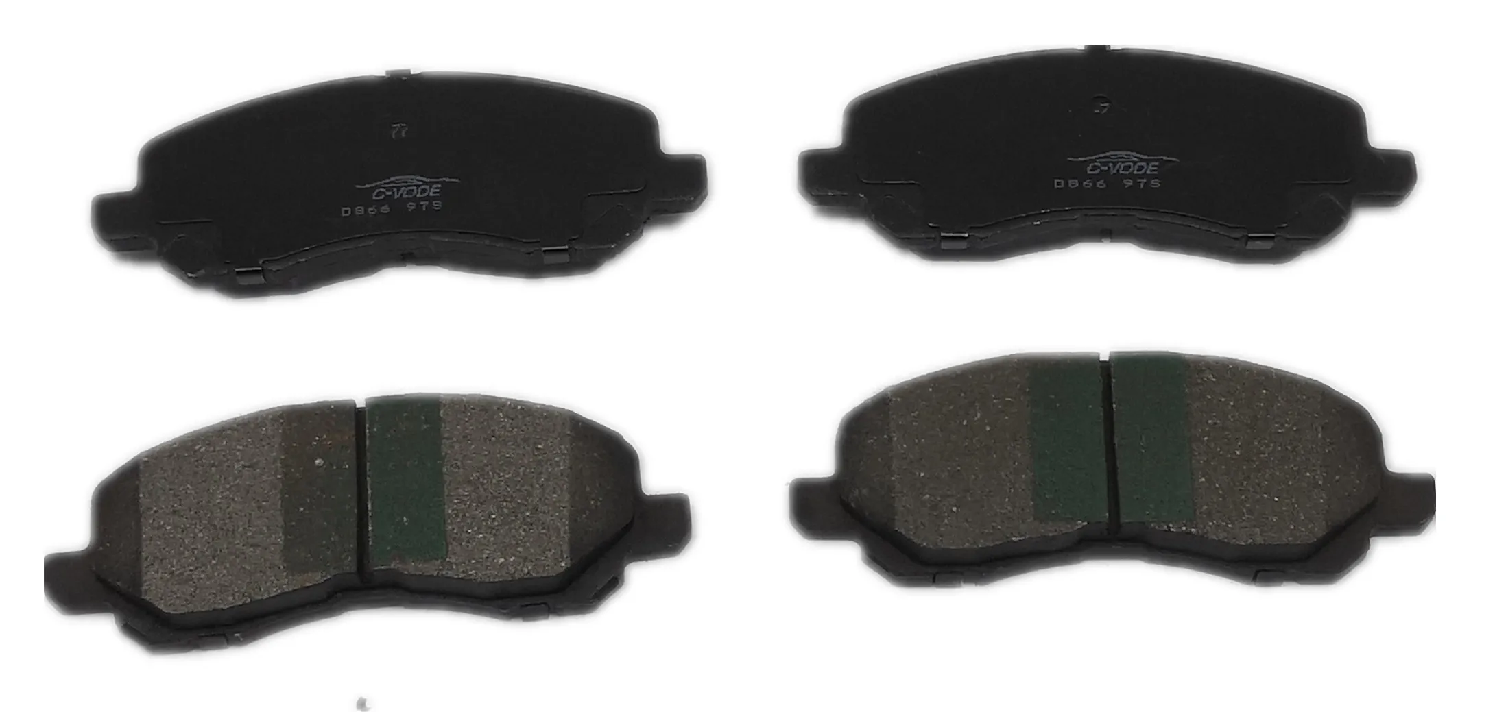 
D866 New product ceramic brake pad set for MITSUBISHI Galant 