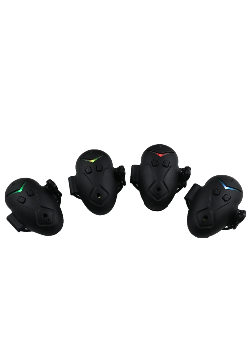 JZH-RF 5618 black 4+1 smart wireless high sensitive LED light fishing pole bite alarm indicator set for catching fish