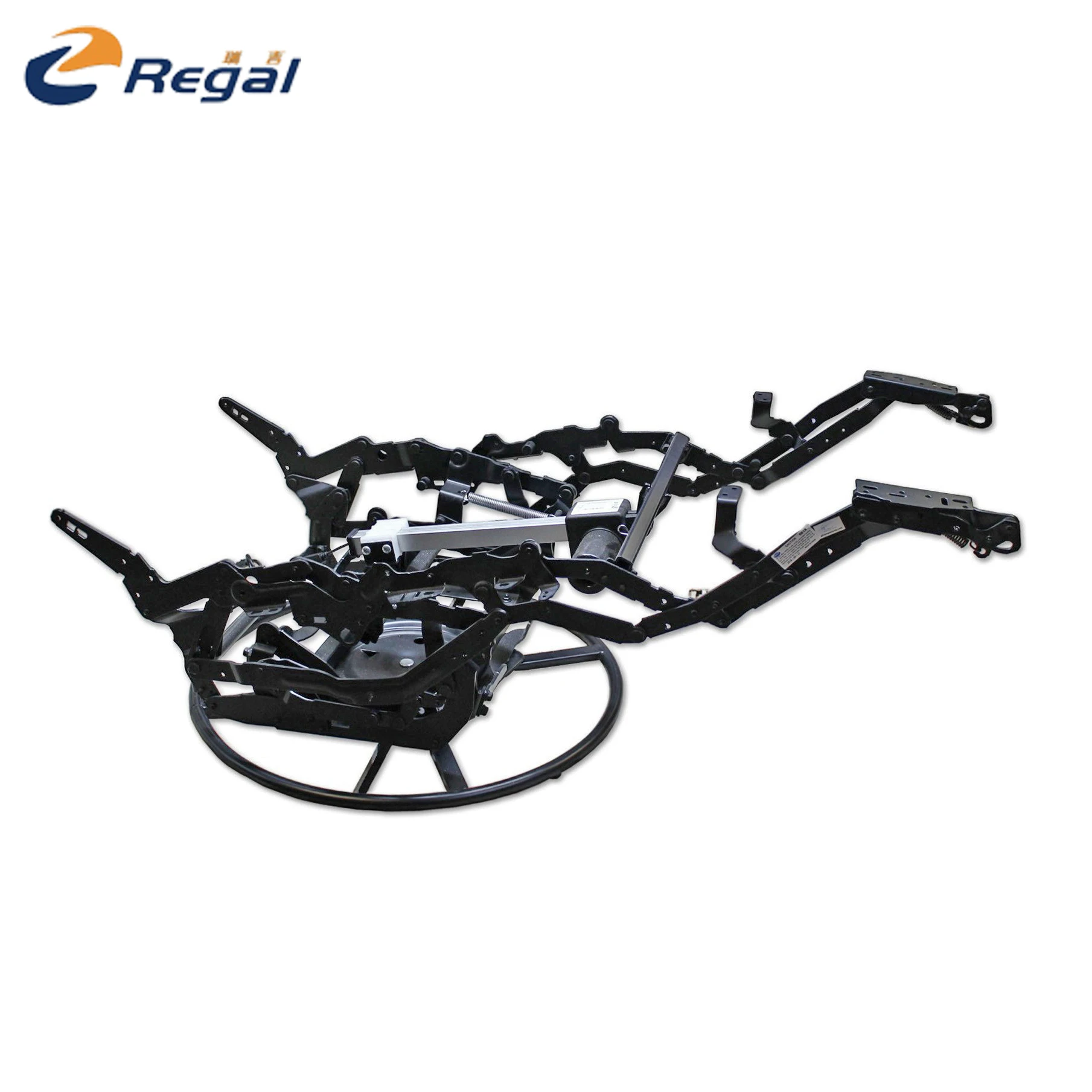 REGAL 5181 Electric Glider and Swivel Furniture Sofa Push Back Massage Recliner Sliding Seat Mechanism folding metal  frame