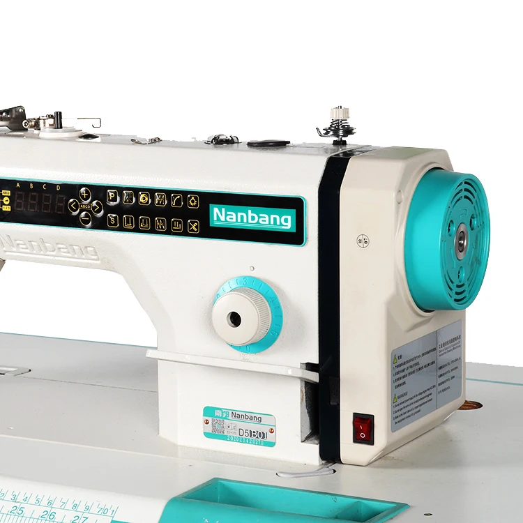 Mechatronics High Speed Computerizd Lock Stitch Sewing Machine Which Thickness Adjustable