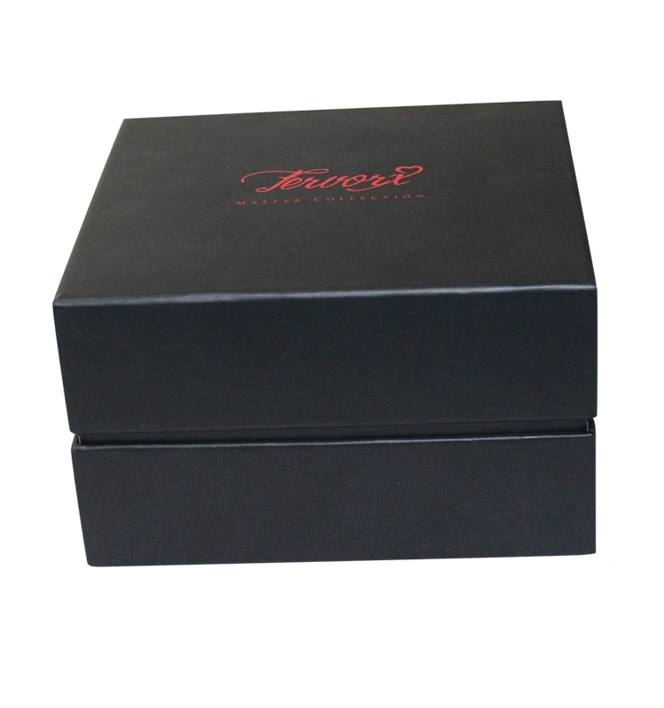 LED light highend packaging watch gift box customized Paper cardboard Top And Bottom With Neck Box
