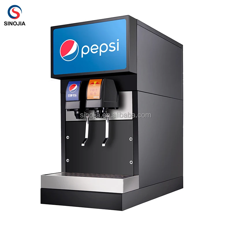 New Arrival Commercial Cola Machine / Self -Service Coca -Cola Beverage Machine / Milk Drinks Dispenser