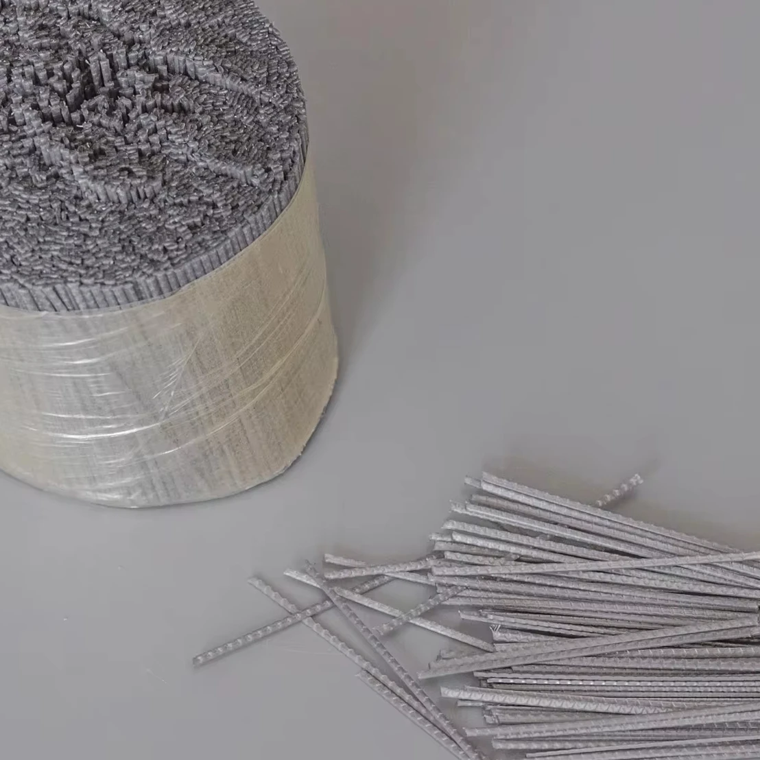 PP straight fiber concrete shotcrete project reinforcement additive