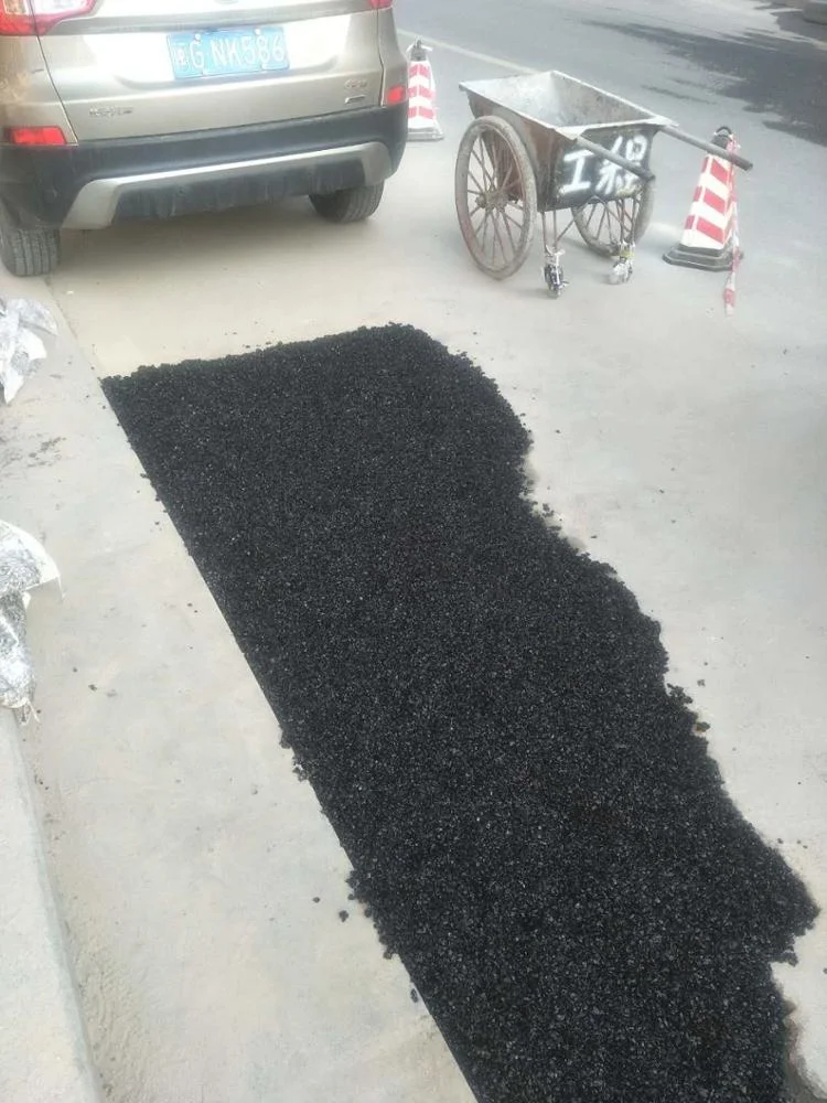 
Cold fill asphalt mended the road Asphalt cold pavement repair material 