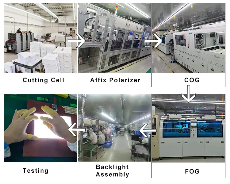 TFT LCD panel 800x480 IPS LCD display 7 inch tft lcd screen with 300nit brightness