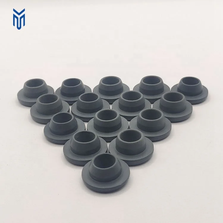 20mm Pharmaceutical Sterile Butyl Injection Rubber Stopper Medical Butyl Stopper For Infusion