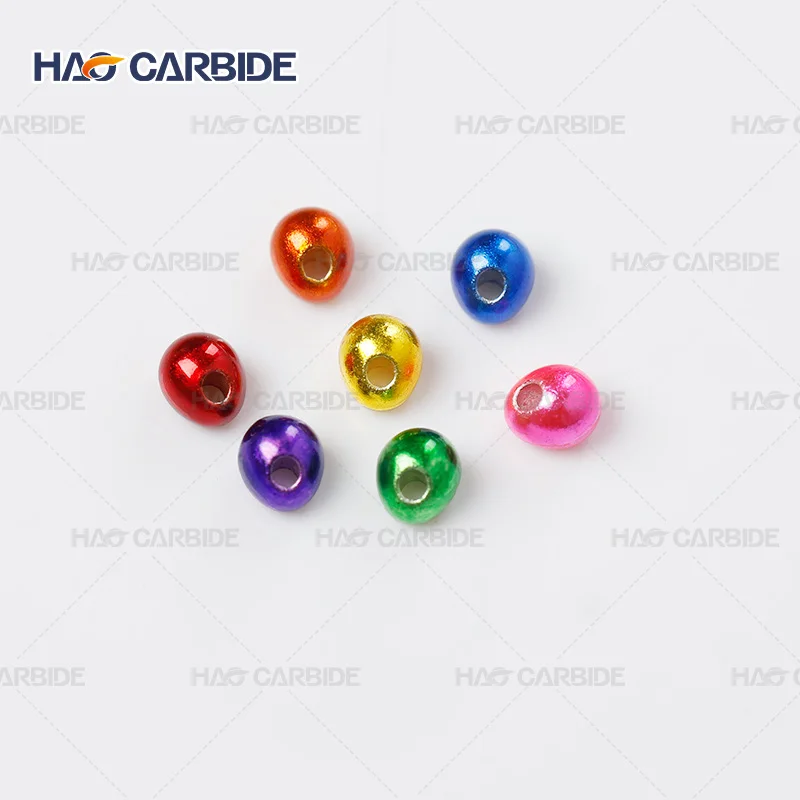 top quality tungsten beads 50 pack split shot weight Tungsten Jig Off Beads Nymph Head Ball