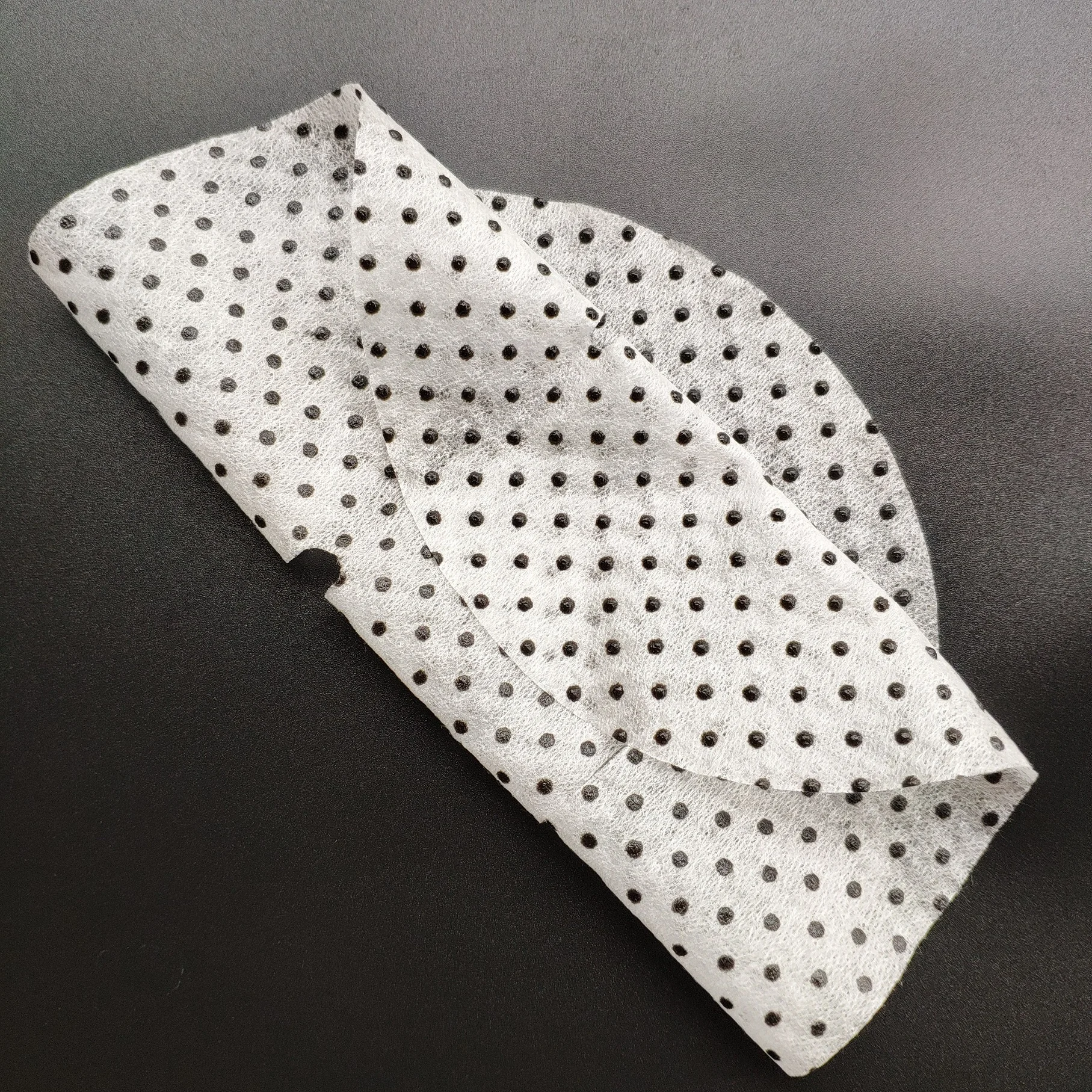 Black Magnetic Facial Sheet Mask Functional Fabric Face Mask Paper Biological Magnetic Dry Facial Mask Sheet