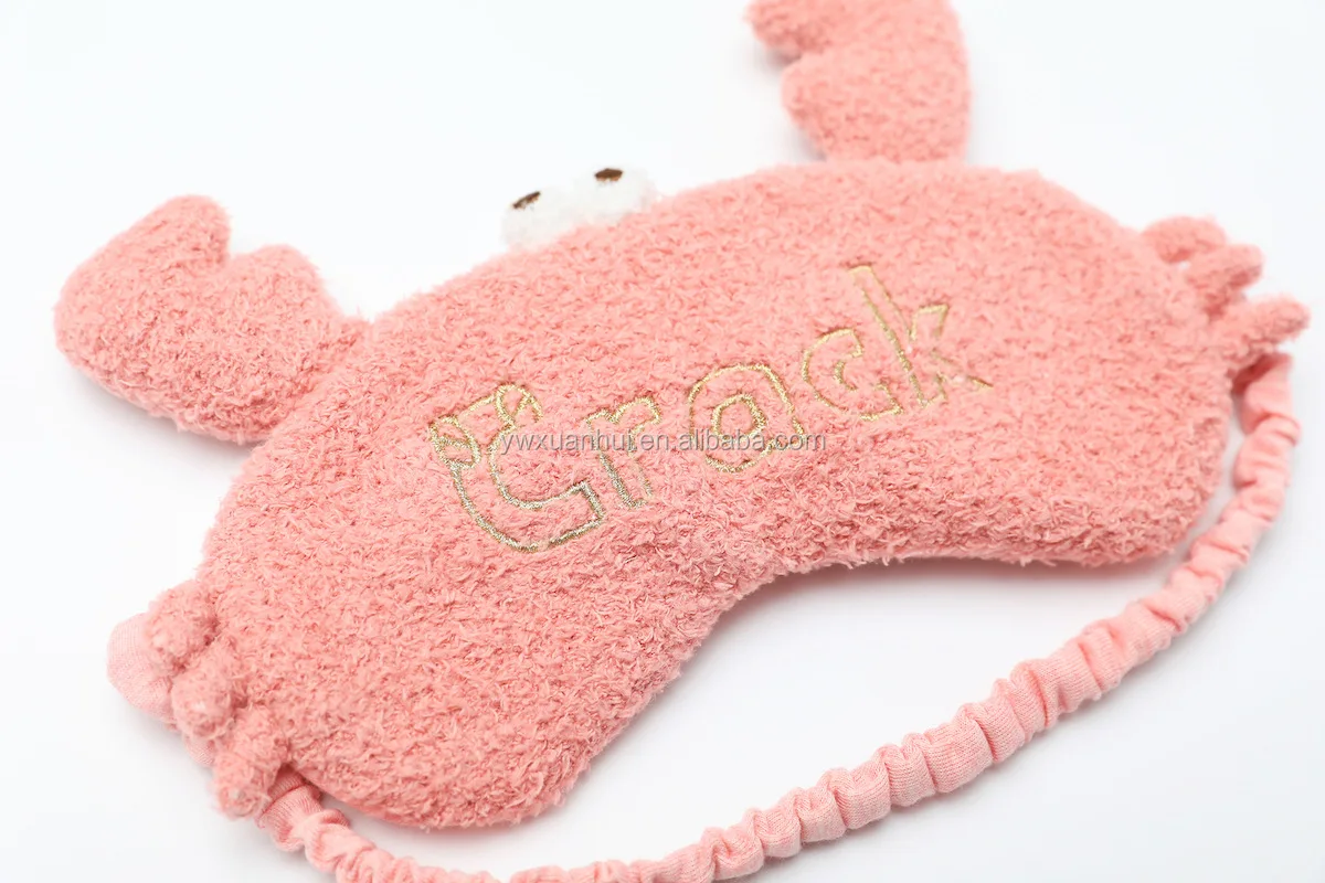 
Spot stuffed crab original cold and hot dual sleep eye mask 