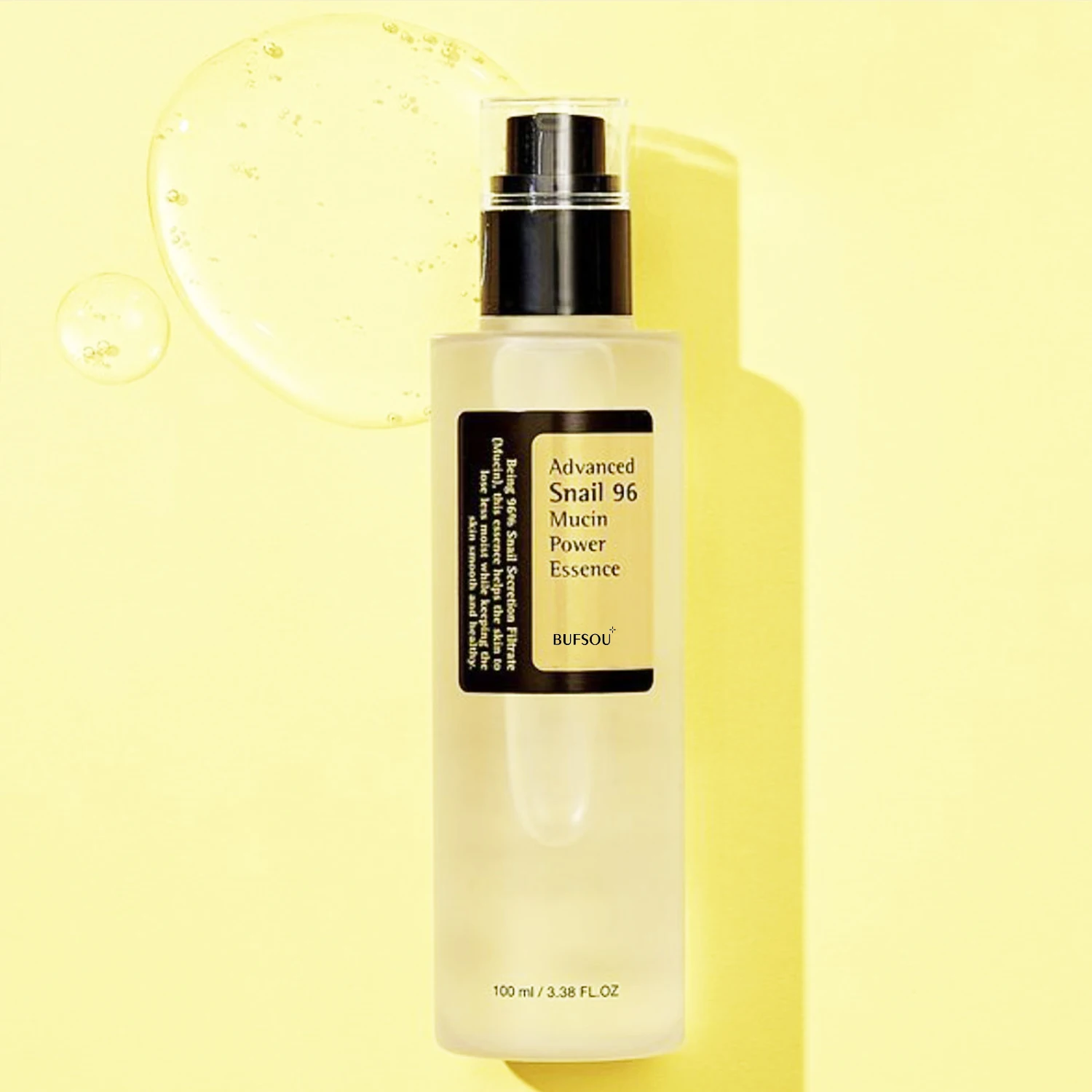 OEM Korean 96% Snail Mucin Skincare Anti Aging Skin Care Face Serum Facial Whitening Repair Snail Serum For Sensitive Skin