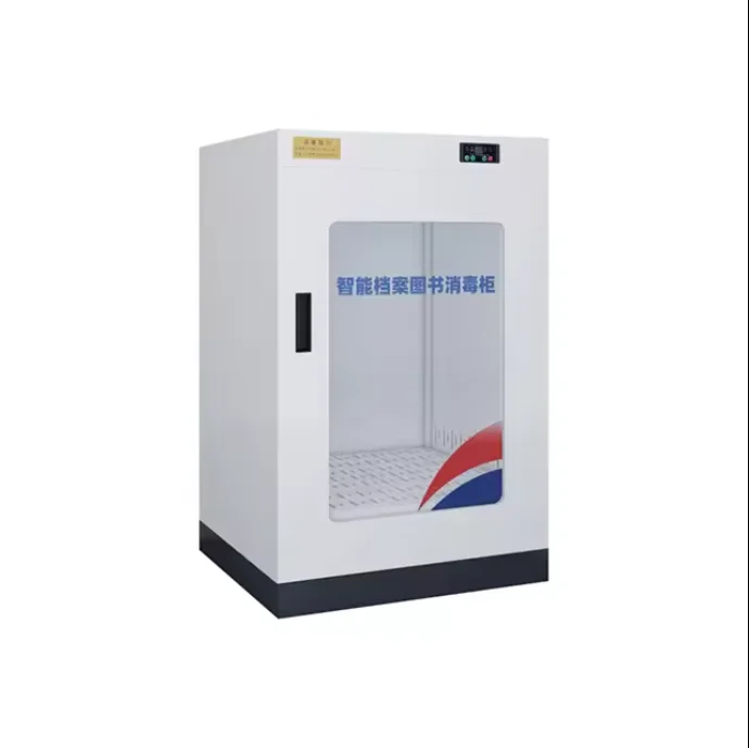 Modern School Library File Document Book and Documents Disinfection Cabinet Metal Ozone Disinfection Filing Cabinet