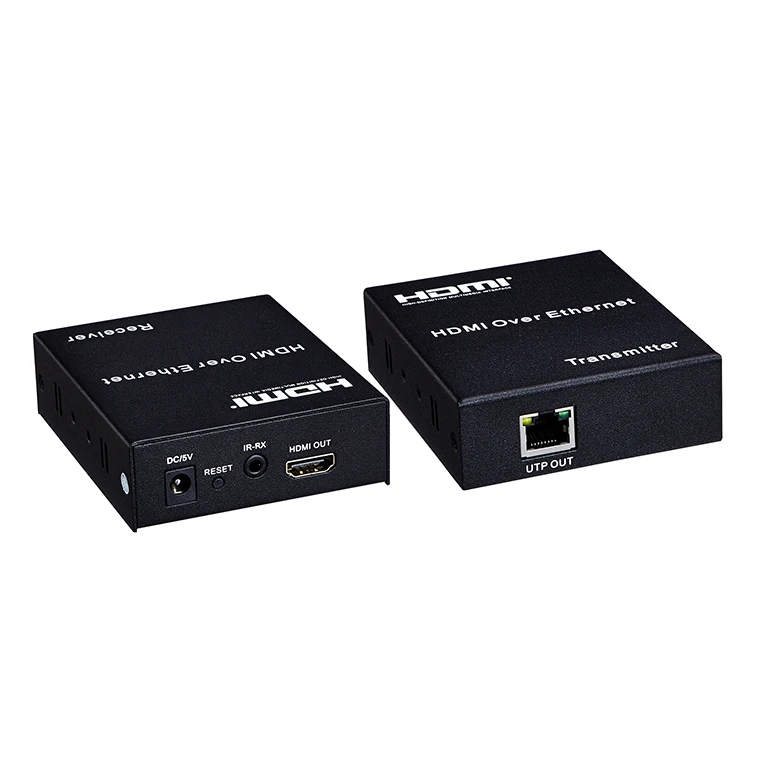 Высокое качество rj45 HDMI Extender м по TCP IP CAT5e/6 кабель