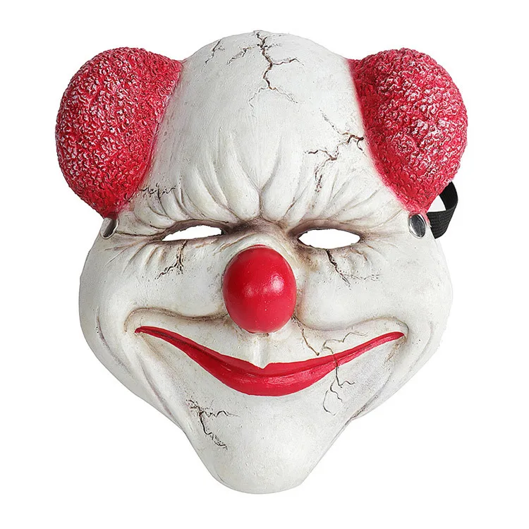 Movie Costume Party Festival Role Playing Props Decorate Adults Creepy Horror Clown Face Halloween Mask