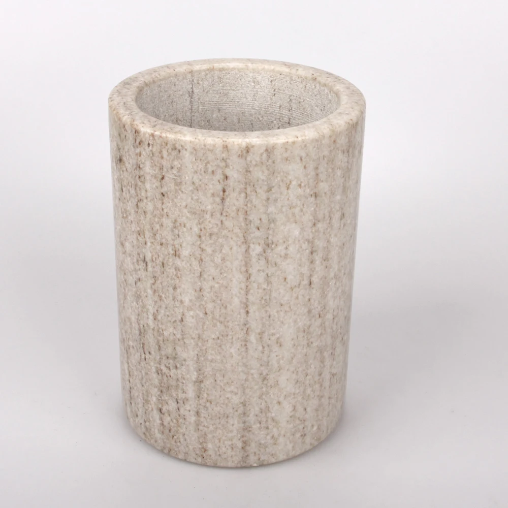 Perfect Viva Jade Marble Wine Cooler Ice Bucket Champagne Beer Bucket Ktv Bar Home Tableware Wine Ice Barrel