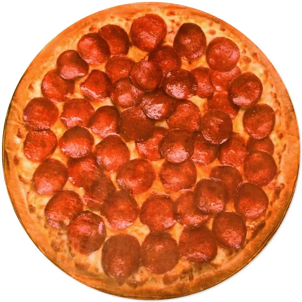 Flannel Fleece Tortilla Blanket Burrito Throw Blanket Pizza Blanket Cabija Manta