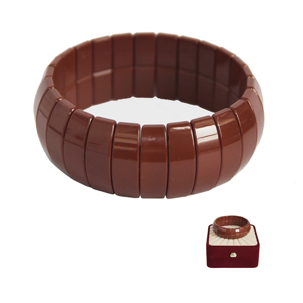 kalung kesehatan Korea germanium health care bracelet negative anion balance bracelets powerful energy tourmaline stone bangle