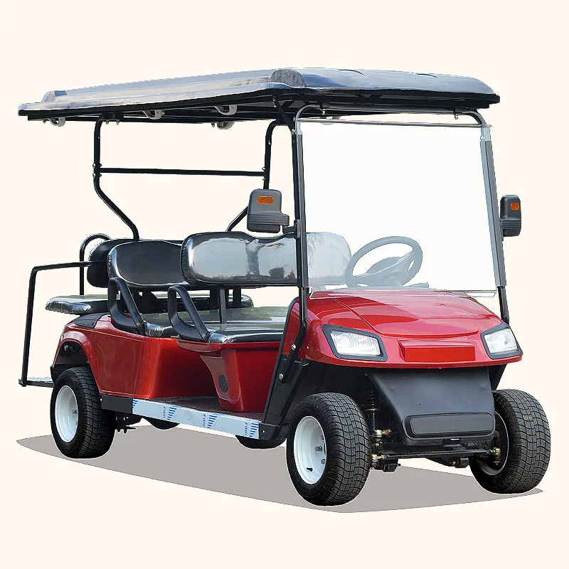 Stock rough terrain 4 seats off road golf cart off-road golf cart electric cross country golf cart electric 4 passengers