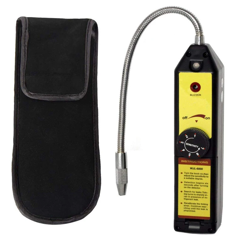 Smart Refrigerant Leakage Halogen Gas Tester Car Air Condition Tool Multi Function Freon Leak Detector Analyzer High Sensitivity