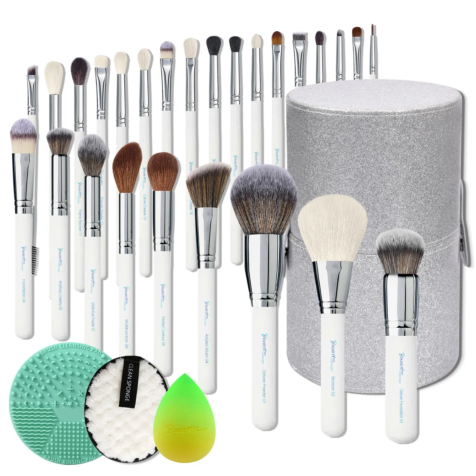 30 makeup brush set high-grade soft hair professional base makeup brush eyeshadow blush loose powder full makeup tool brush