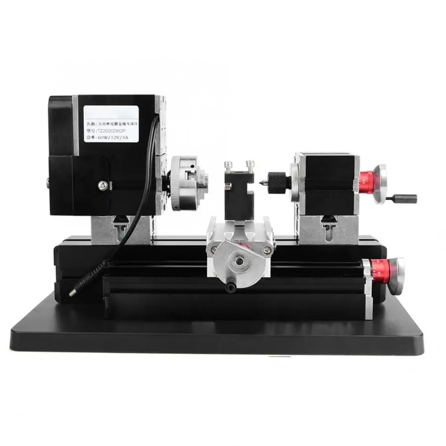 5A 60W 100-240V CNC мини металлический токарный станок для DIY деревообрабатывающий с ЧПУ переменной скоростью фрезерные станки высокого качества цифровой 12000
